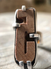 Load image into Gallery viewer, Vintage Letter Press Ring #5