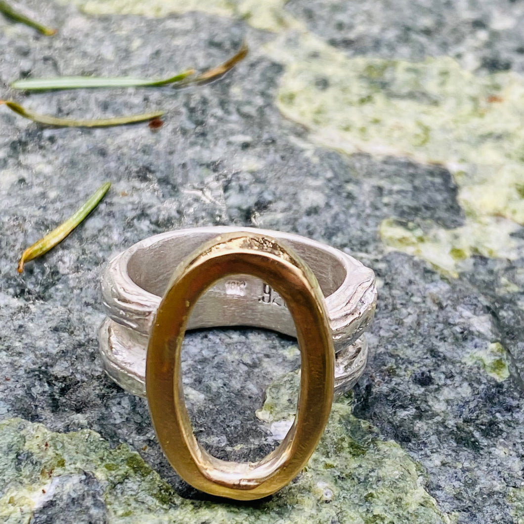 Woodland Gold Ring