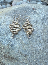 Load image into Gallery viewer, Gold Snake Earrings #1
