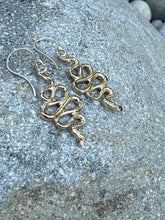 Load image into Gallery viewer, Gold Snake Earrings #1

