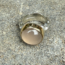 Load image into Gallery viewer, Pink Agate Limb Cast Ring #1
