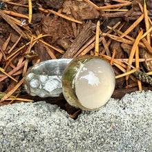 Load image into Gallery viewer, Pink Agate Limb Cast Ring #1
