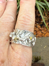 Load image into Gallery viewer, Forest Spinner Ring #8

