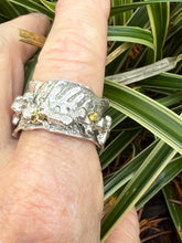 Load image into Gallery viewer, Forest Spinner Ring #8
