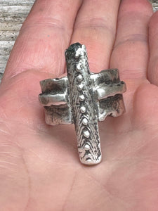 Cuttlebone Ring #1
