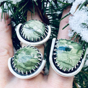 Winter Evergreen Ring #1