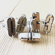 Load image into Gallery viewer, Vintage Letter  Press Ring #5
