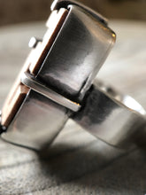 Load image into Gallery viewer, Vintage Letter  Press Ring #5
